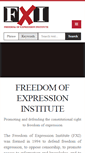 Mobile Screenshot of fxi.org.za